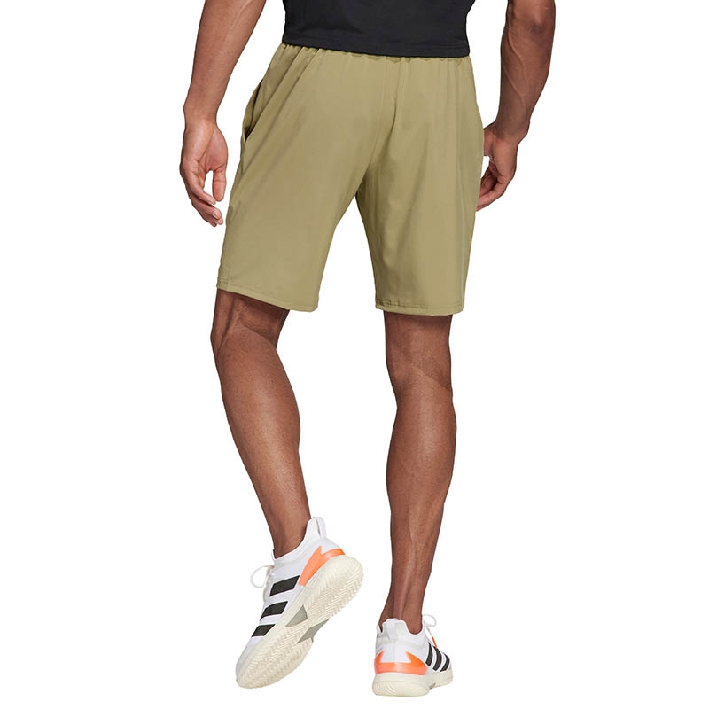 Adidas Club Stretch Woven 7 Men's Tennis Short Orbitgreen/black