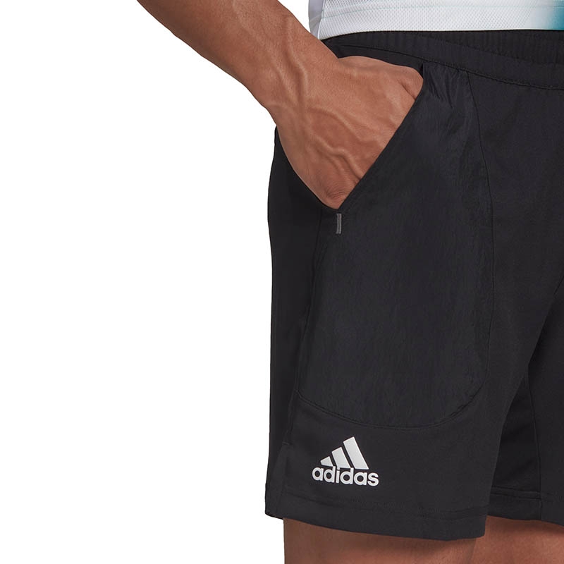 Adidas Melbourne Ergo 7' Men's Tennis Short Black/white