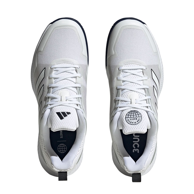 Adidas Defiant Speed Men's Tennis Shoe White/navy