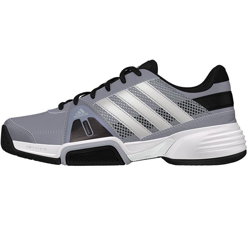 Adidas Barricade Team 3 XJ Junior Tennis Shoe Grey/silver/black