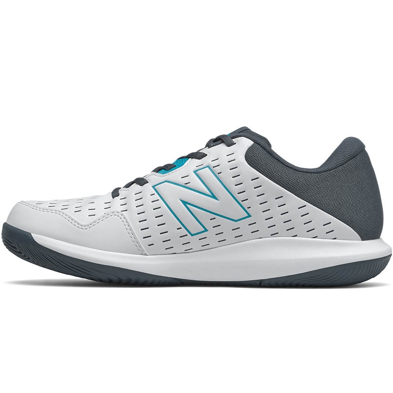 New Balance 696V4 D Men's Tennis Shoe White/blue