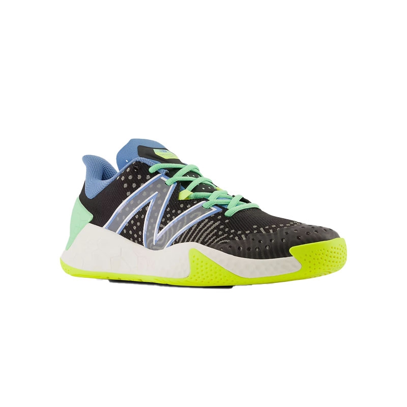 New Balance Fresh Foam LAV v2 D Men's Tennis Shoe Black/blue/yellow