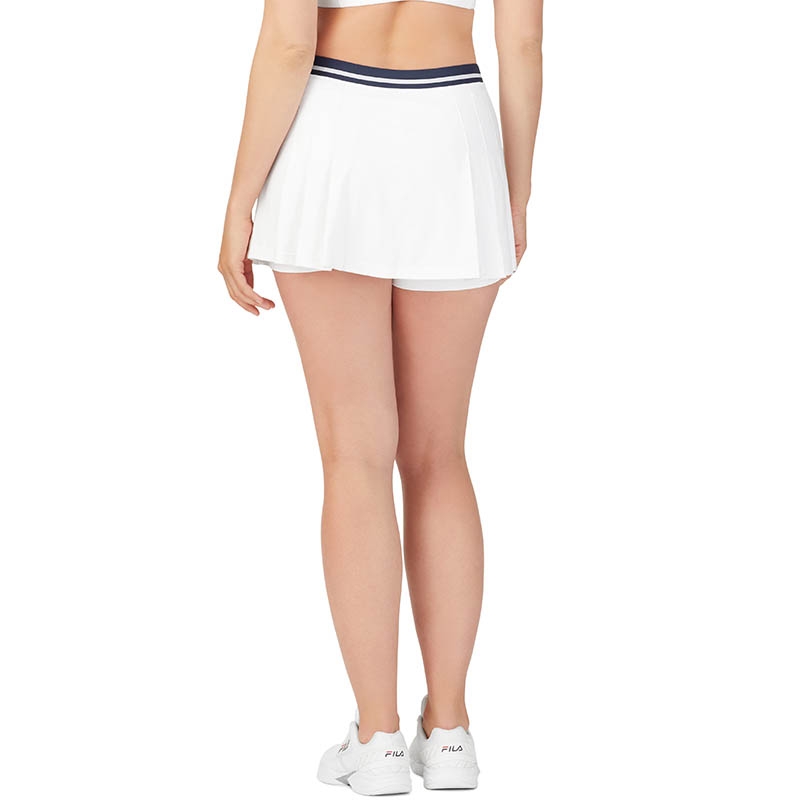 Fila Heritage Signature Women's Tennis Skirt White/navy