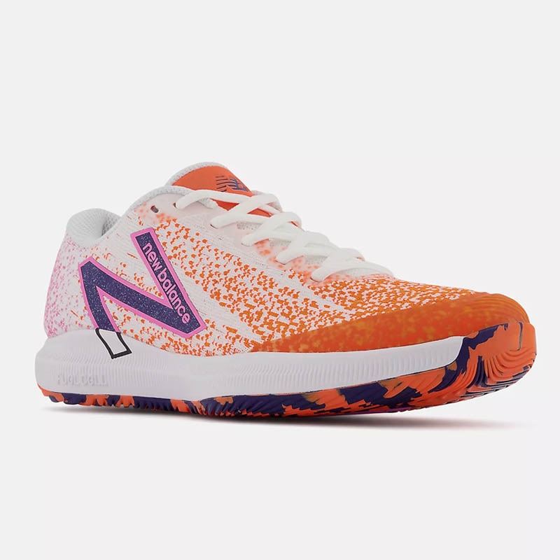 New Balance 996 v4.5 B Women's Tennis Shoe White/orange