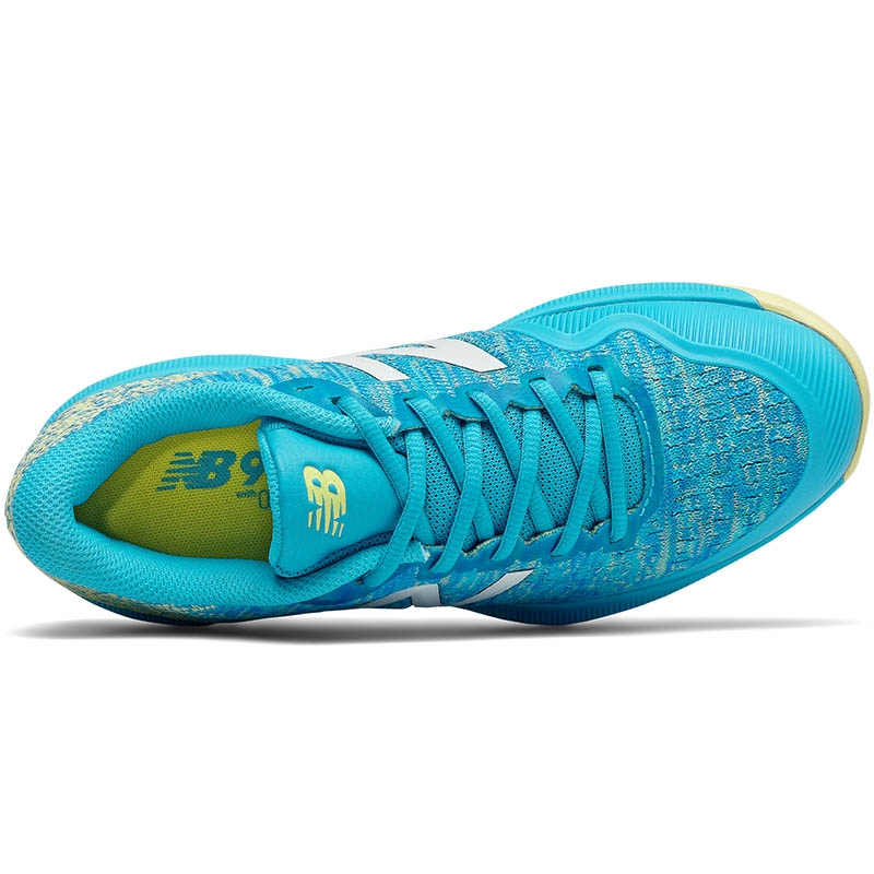 New Balance FuelCell 996V4 B Women's Tennis Shoe Blue/yellow