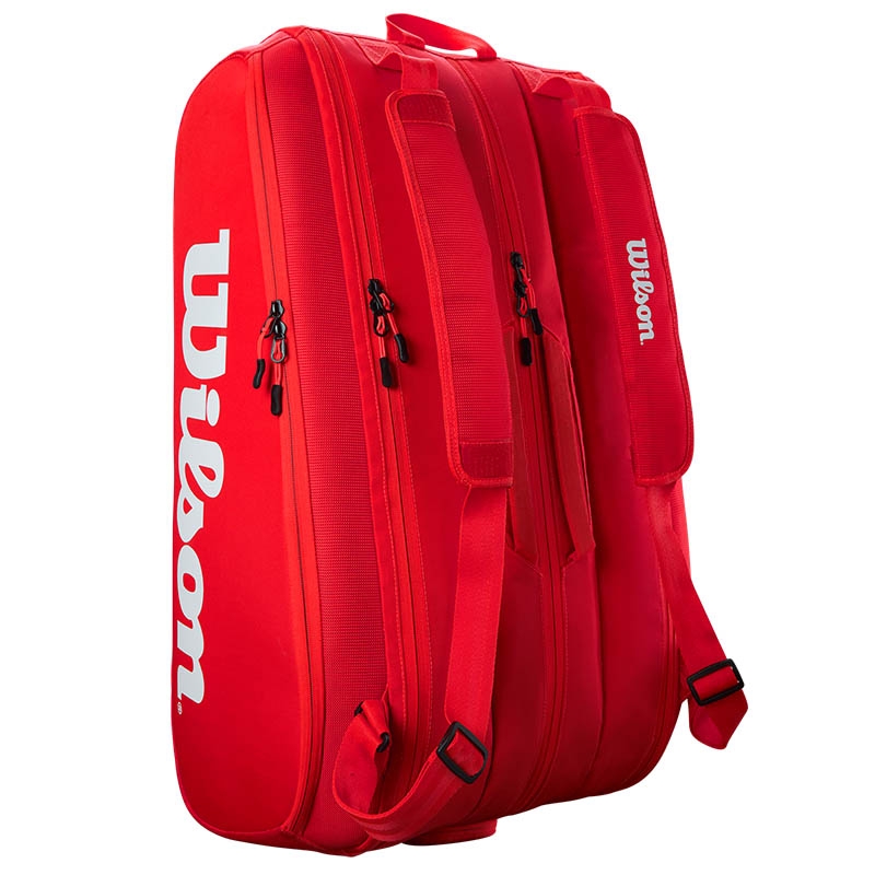 Wilson Super Tour 15 Pack Tennis Bag Red
