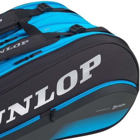 Dunlop FX Performance 12 Racquet Tennis Bag Black/blue