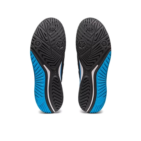 Asics Gel Resolution 9 Men's Tennis Shoe Black/blue