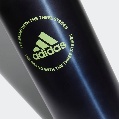 Adidas Steel 1L Metal Bottle Inkblue/limegreen