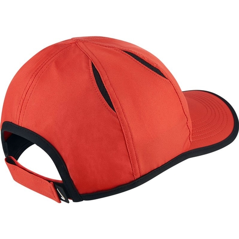 Nike Featherlight Youth Tennis Hat Red/black