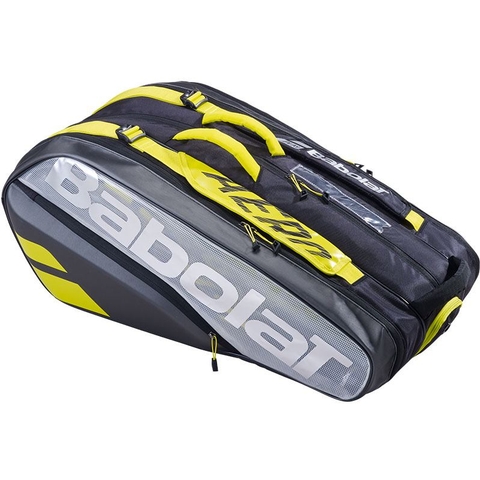 Babolat Pure Aero VS 9 Pack Tennis Bag Black/yellow