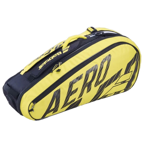 Babolat Pure Aero 6 Pack Tennis Bag Black/yellow