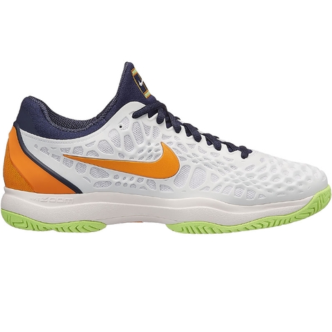 Nike Zoom Cage 3 Men's Tennis Shoe White/orange
