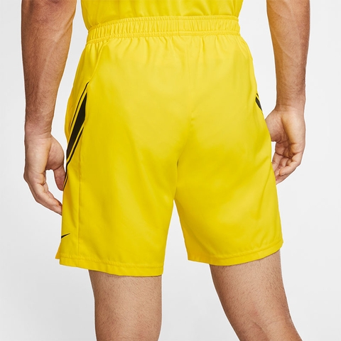 Nike Court Dry 9 Men's Tennis Short Yellow