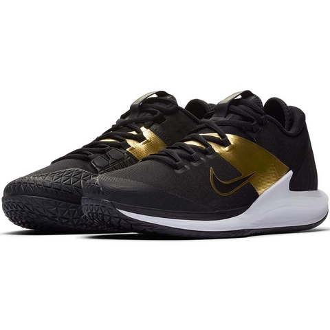 Nike Air Zoom Zero Men's Tennis Shoe Black/gold