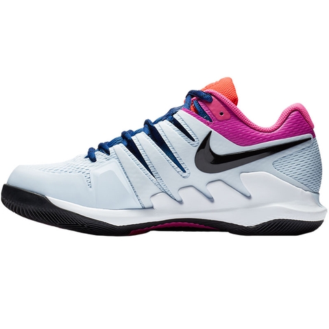 Nike Air Zoom Vapor X Junior Tennis Shoe Blue/fuchsia