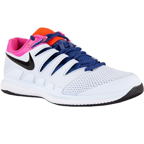 Nike Air Zoom Vapor X Junior Tennis Shoe Blue/fuchsia