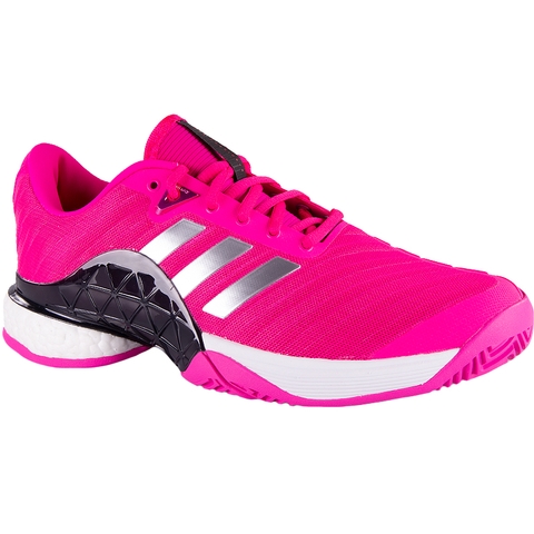 Adidas Barricade Boost Men's Tennis Shoe Pink/black