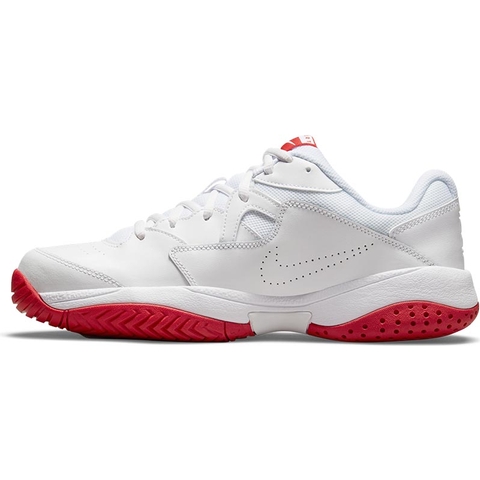 triatlón Suposiciones, suposiciones. Adivinar Monopolio Nike Court Lite 2 Tennis Men's Shoe White/red
