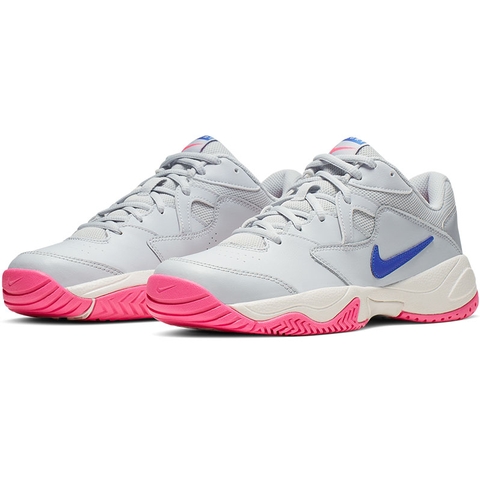 Nike Court Lite 2 Women's Tennis Shoe Platinum/blue