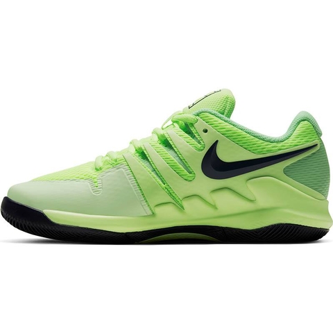 Nike Vapor X Junior Tennis Shoe Green/volt
