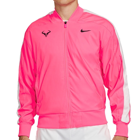 Nike Rafa Men's Tennis Jacket Pink/gridiron