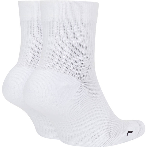 Nike Court Multiplier Ankle Tennis Socks White