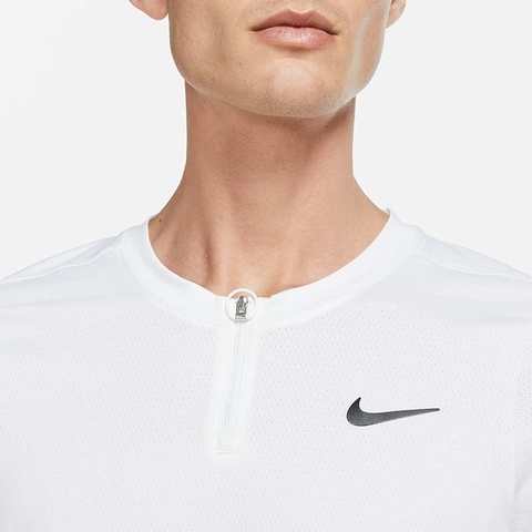 Nike Court Advantage Men's Tennis Polo White