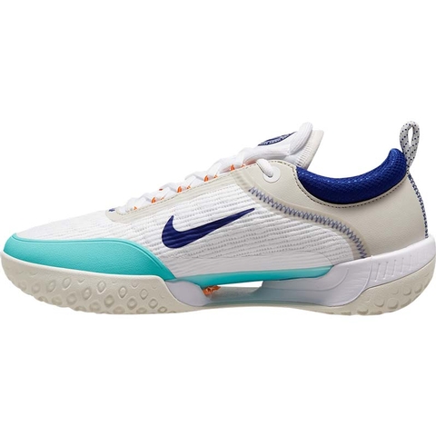 Nike Court Zoom NXT Tennis Men's Shoe White/turquoise