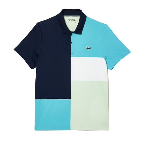 Lacoste Player On Court Mens Tennis Polo Navy/green