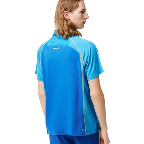 Lacoste Player On Court Men's Tennis Polo Blue
