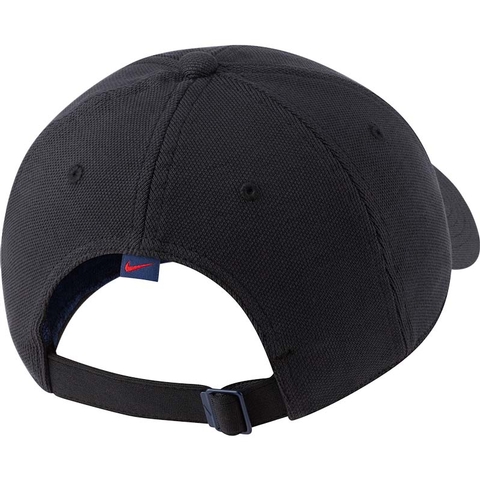Nike H86 Court Logo Men's Tennis Hat Black/binaryblue