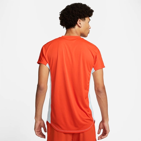 Nike Court Adv Slam Men's Tennis Top White/orange