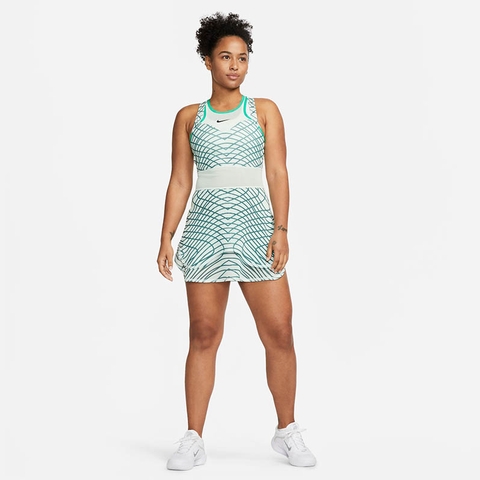 Nike Slam Women's Tennis Dress Barelygreen