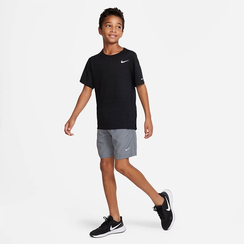 Nike Dri Fit Multi + Boys' Short Grey