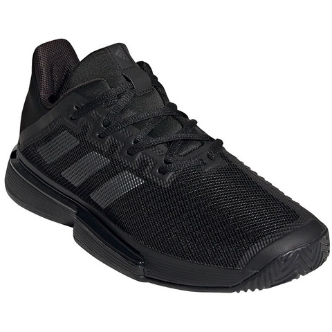 Adidas SoleMatch Bounce Men's Tennis Shoe Black