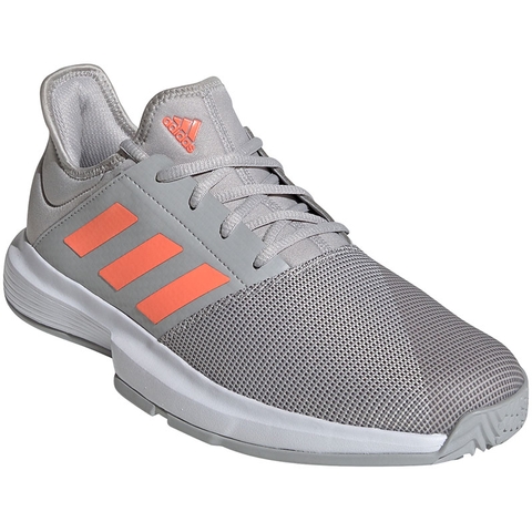 grey adidas tennis shoes