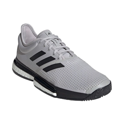 Adidas SoleCourt Boost Men's Tennis Shoe Grey/black