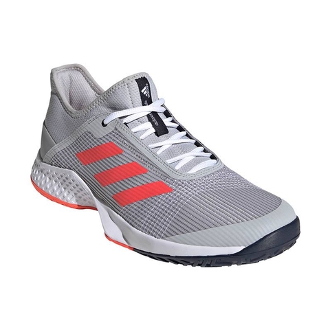 Adidas Adizero Club Men's Tennis Shoe Grey/red