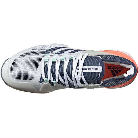 Adidas Adizero Ubersonic 2 Men's Tennis Shoe White/indigo