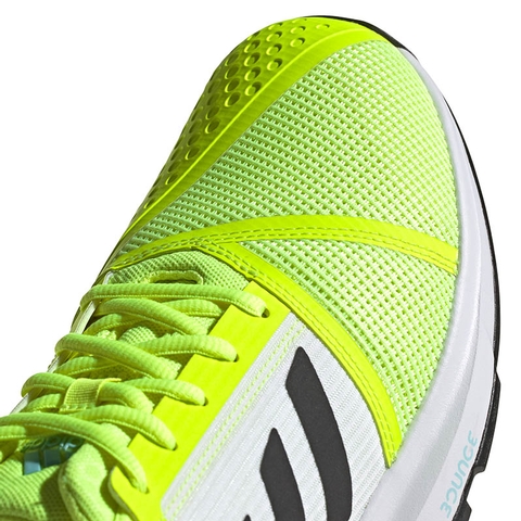 Adidas CourtJam Bounce Men's Tennis Shoe Yellow/black