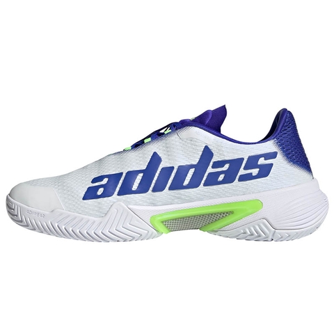 Adidas Barricade Men's Tennis Shoe White/green/ink