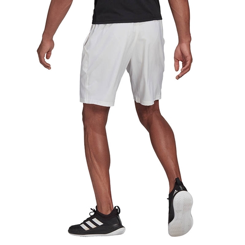 Adidas Club Stretch Woven 7 Men's Tennis Short White/black