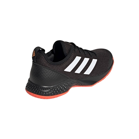 Adidas CourtFlash Men's Tennis Shoe Black/white/red