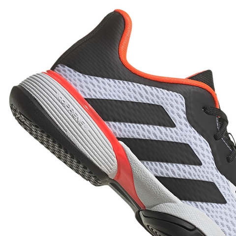 Adidas Barricade Junior Tennis Shoe White/black/red