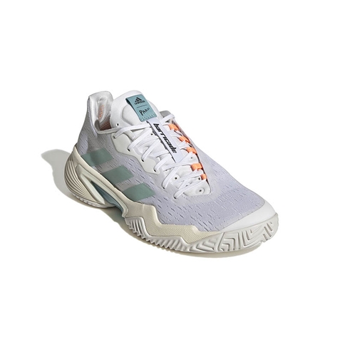 Adidas Barricade Parley Women's Tennis Shoe White/mint