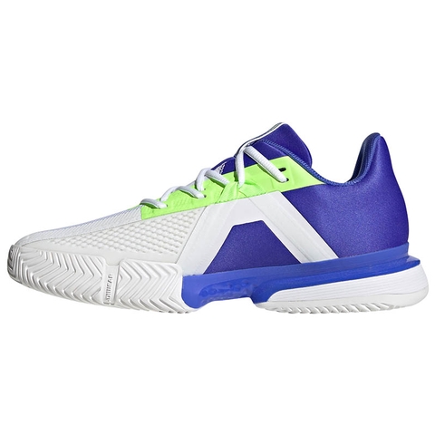 Adidas SoleMatch Bounce Men's Tennis Shoe Sonicink/green/white