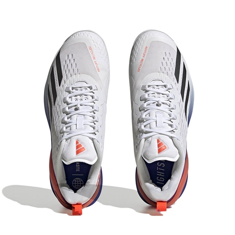 Adidas Adizero Cybersonic Men's Tennis Shoe White/black/red