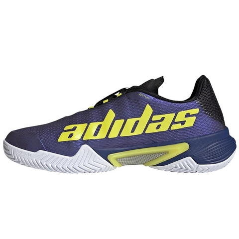 Adidas Barricade 12 Men's Tennis Shoe Black/blue/yellow