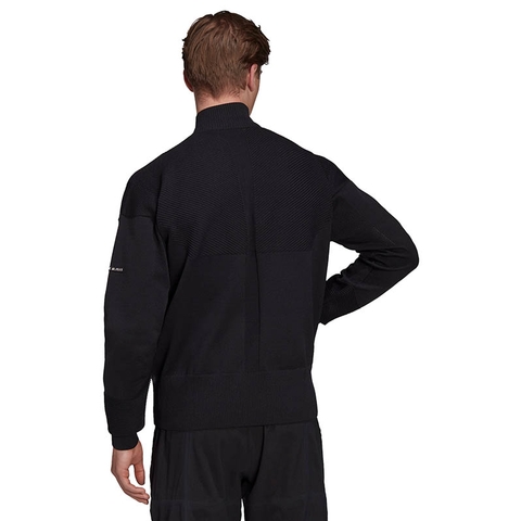 Adidas Primeknit Men's Tennis Jacket Black
